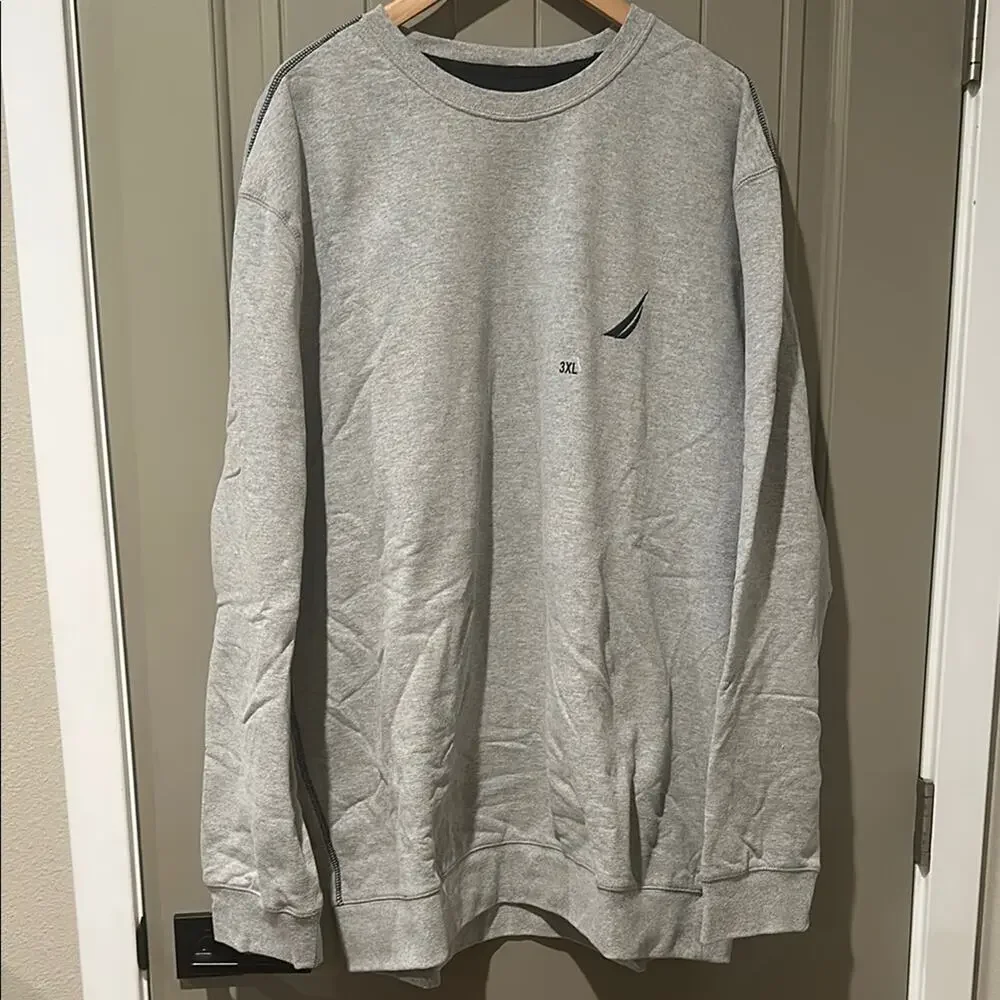 Gray Nautica Sweatshirt 3x NWT